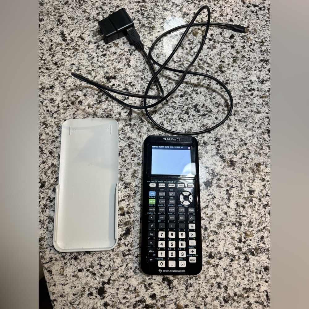 TI-84 Plus CE Graphing Calculator - Black